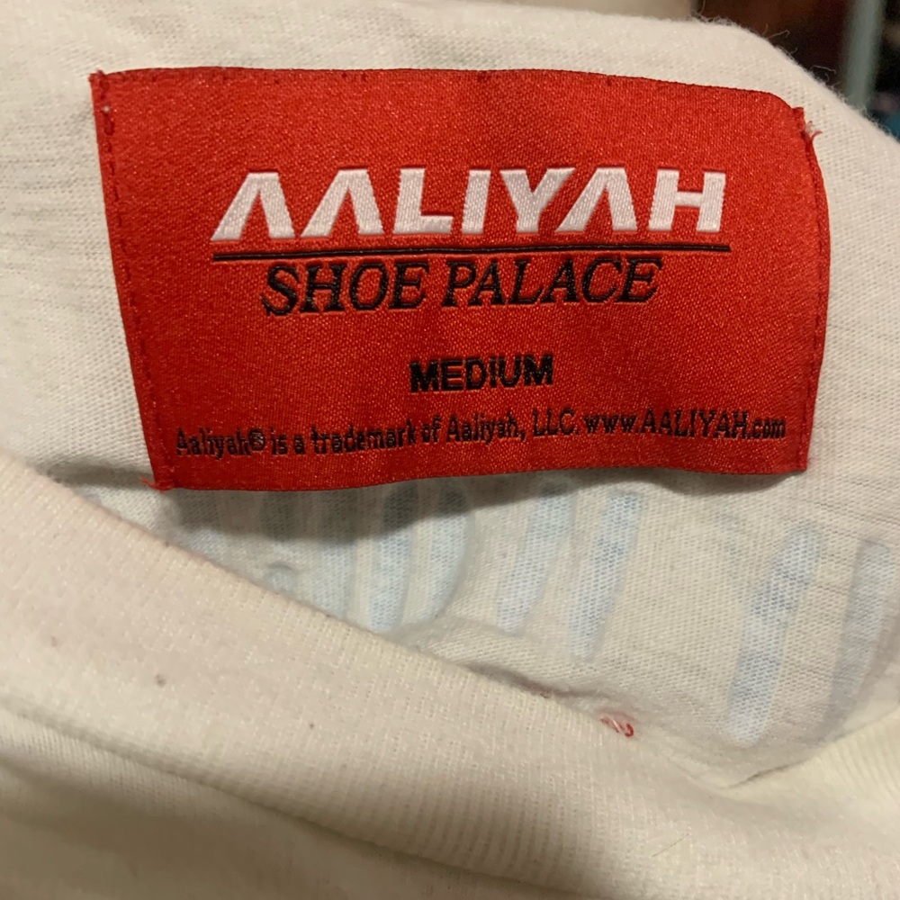 Aaliyah Show my world tour 1997 shirt. Shoe Palace shirt edition. - Picture 8 of 8